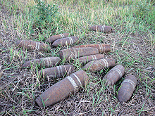 Жители села сдавали боеприпасы в металлолом