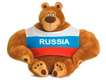 В День России дарили медведей 