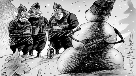 Коммунальщики против снега