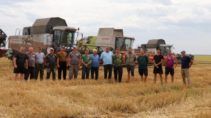 Юбилейная жатва Евгения Салугина