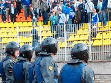 Саратовских фанатов  задержали в Ульяновске 