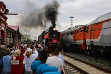 Поезд Победы точно по расписанию