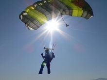 В саратовском аэроклубе временно прекращены прыжки с парашютом