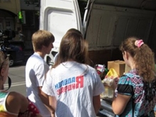 "Молодая гвардия" собрала гуманитарную помощь для пострадавших в Крымске