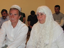 Испанец принял ислам в мечети Красного Кута 