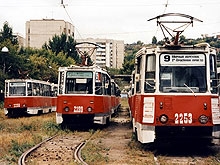 В Саратове трамвай на час сошел с рельс