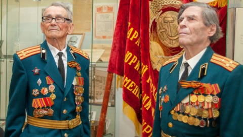 В СГЮА поздравили ветеранов Великой Отечественной войны