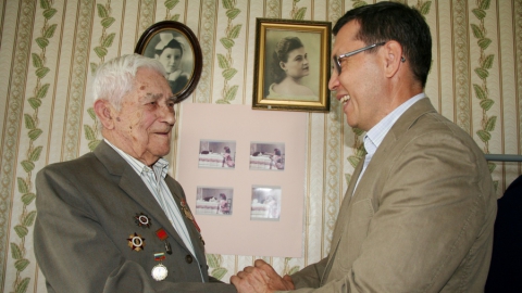 Старейший ветеран ОАО "Саратовнефтегаз" отпраздновал столетний юбилей