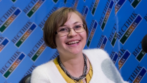 Людмила Бокова учила московских школьников обращаться с интернетом