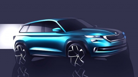 SKODA VisionS: в Женеве будет представлен концепт нового SUV