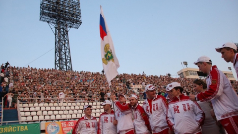 В Саратове прошла торжественная церемония открытия Всероссийских сельских игр