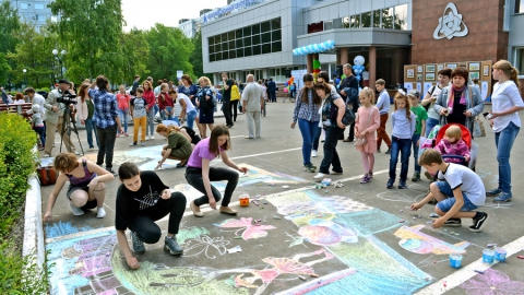 Более трехсот человек приняли участие в открытии фестиваля "ЭКО-лето с Балаковской АЭС"