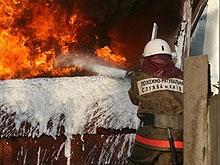 Четверо мужчин погибли на пожаре в Хвалынске
