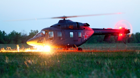 На авиабазу под Саратовом поступят пять новых вертолетов