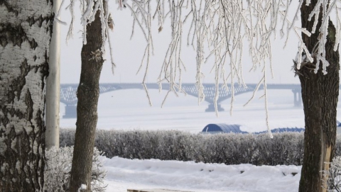 В Саратове обещают снег и до 4 градусов мороза