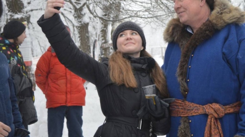 Студенты СГТУ отметили День Татьяны вместе с ректором на лыжне