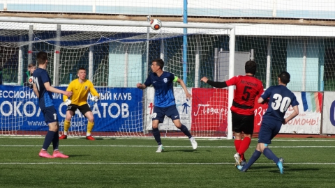 Футболисты «Сокола» заработали первый балл в 2018 году