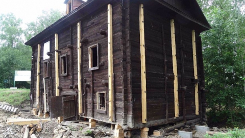 Единственная водяная мельница в Саратовской области укрепляется на века