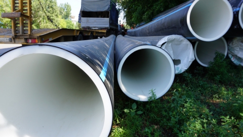 ООО «КВС» обновило 5,5 км магистрального водопровода