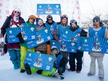 В Саратове состоялся региональный тур соревнований для сноубордистов