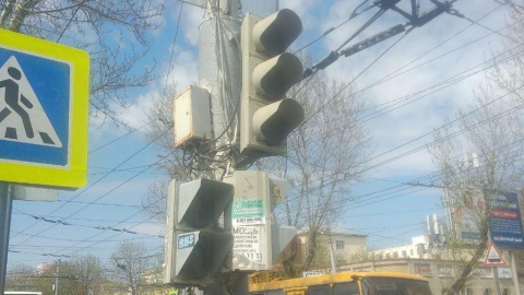 В центре Саратова опять не работают светофоры
