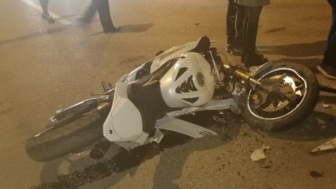 Женщина на «Мерседесе» сбила подростка-мотоциклиста
