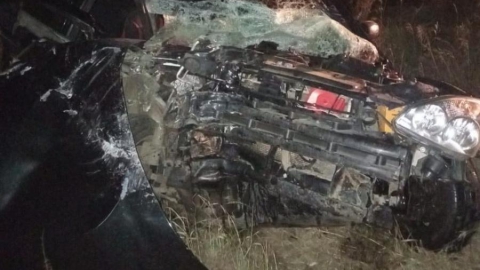 Водитель «Приоры» погиб в аварии с двумя грузовиками