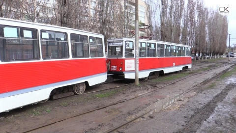 Трамвай № 9 не ходит в Саратове