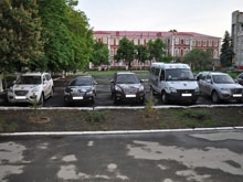 В Президентскую академию прибыли участники автопробега "Дорогами Победы" 