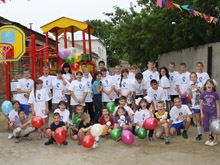 "Ростелеком" подарил красноармейскому детскому дому игровой комплекс