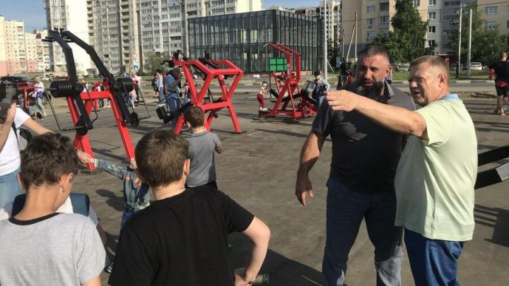 Панков: Все за здоровьем в первый в России народный фитнес-парк!