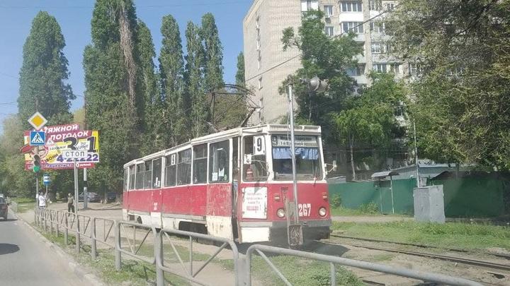 Четыре трамвайных маршрута остановились в Саратове