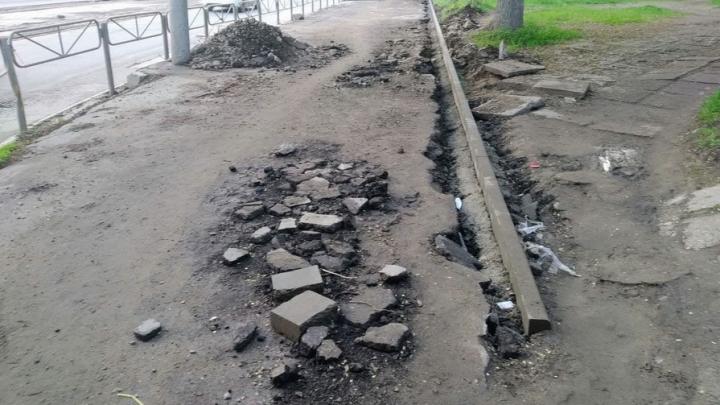 Еще 21,5 миллионов рублей выделено на ремонт тротуаров в Волжском районе Саратова
