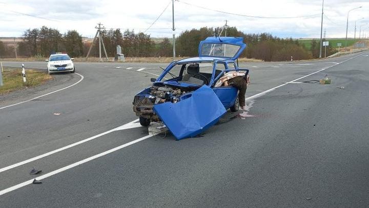 В автокатастрофе в Воскресенском районе погибла 80-летняя водитель "Оки"