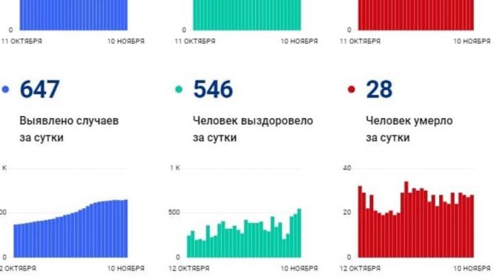 Статистика смертности от коронавируса - скончались еще 28 жителей Саратовской области 