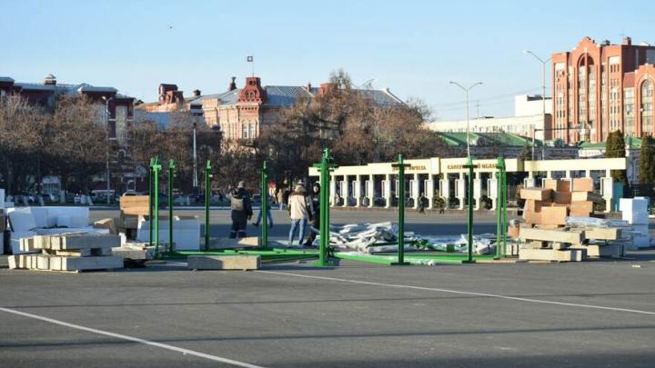 На главной площади Саратова установят "светодинамическую" елку