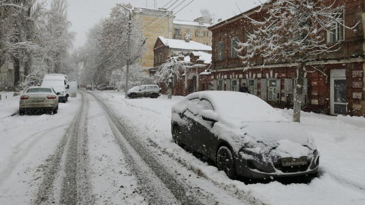 Сегодня в Саратове снова ожидается снегопад