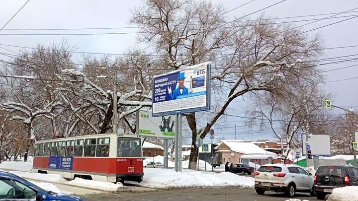 Из снежного плена освобожден 5-й трамвайный маршрут
