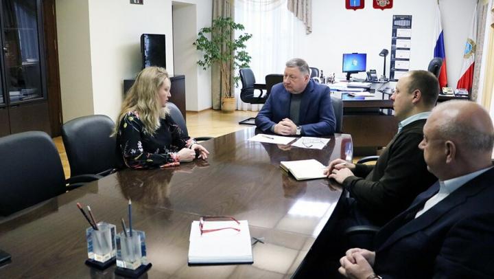 Спикер регионального парламента встретился с руководителем регионального Фонда капремонта Верой Прохоровой 