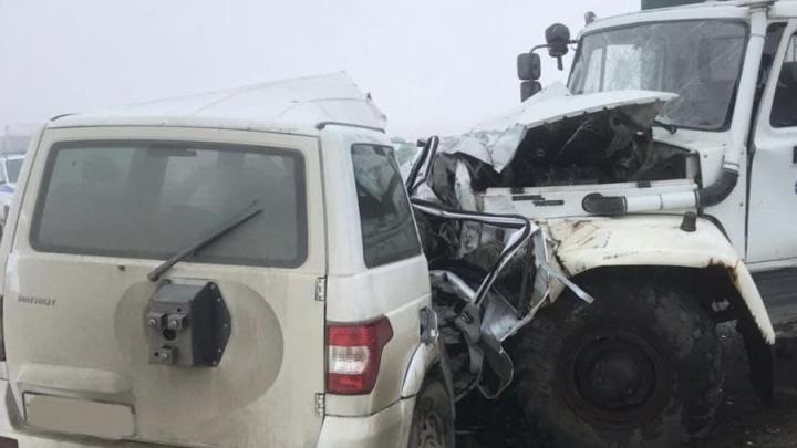 В Красноармейском районе разбился водитель "УАЗа Патриот"