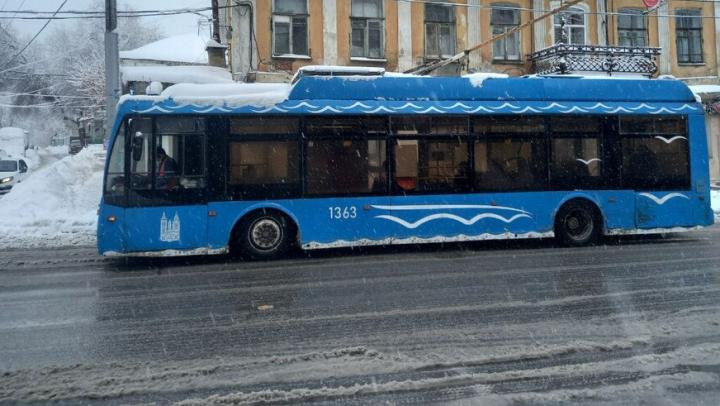 В Саратове из-за ДТП прервано движение троллейбусов №7