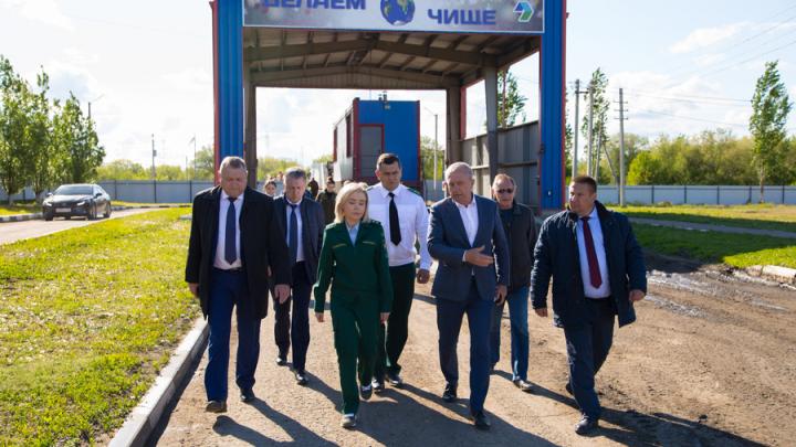 Руководитель Федеральной службы по надзору в сфере природопользования РФ посетила энгельсский мусоросортировочный комплекс
