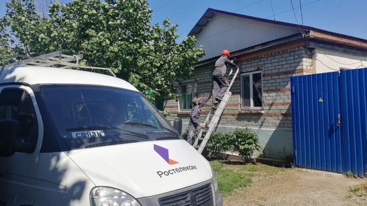 Скоростной интернет от «Ростелекома» пришел в поселки Саратовской области