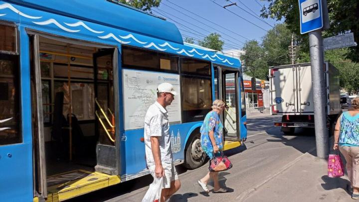 В саратовских троллейбусах "Мегаполис" обещают починить кондиционеры