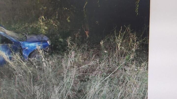 Водитель "Калины" погиб под Перелюбом: машина врезалась в дерево