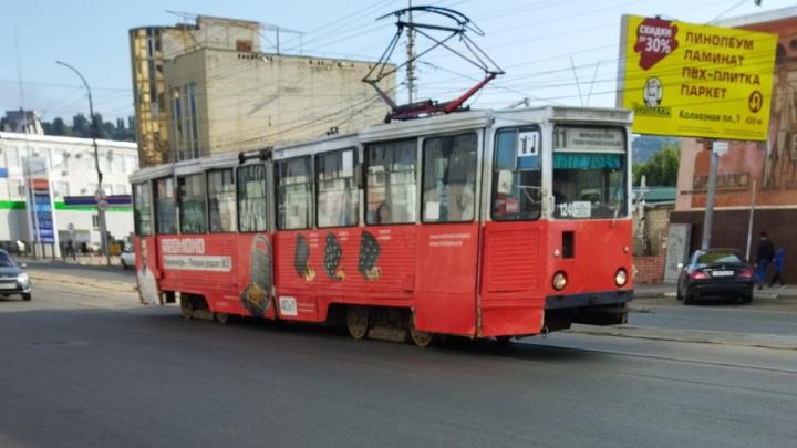 В Саратове прервано движение двух трамвайных маршрутов