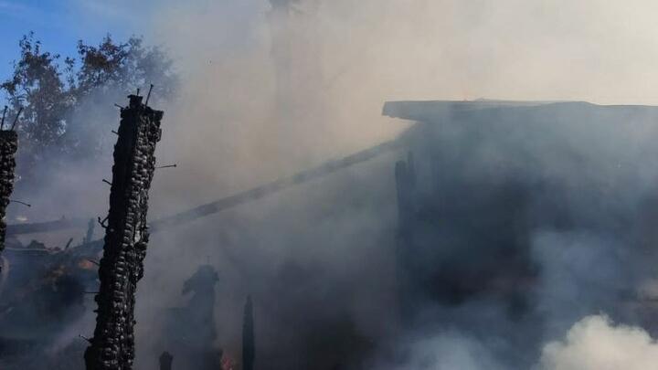 Ночью на даче в Саратове сгорел мужчина|18+