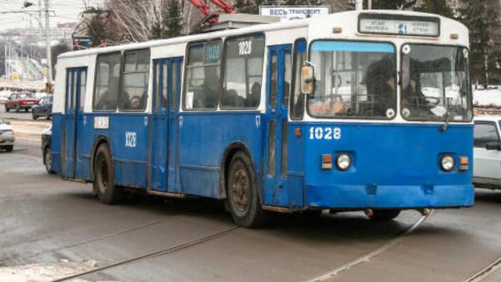 В Саратове закрыли четыре троллейбусных маршрута