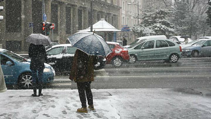Сегодня в Саратове ожидается снег с дождем
