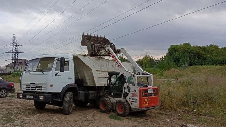 До конца года в Волжском районе Саратова разгребут несанкционированные свалки